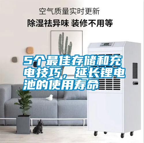 5個最佳存儲和充電技巧，延長鋰電池的使用壽命