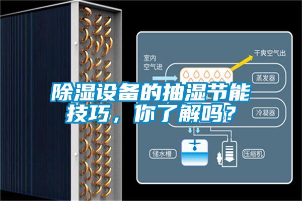 除濕設(shè)備的抽濕節(jié)能技巧，你了解嗎？