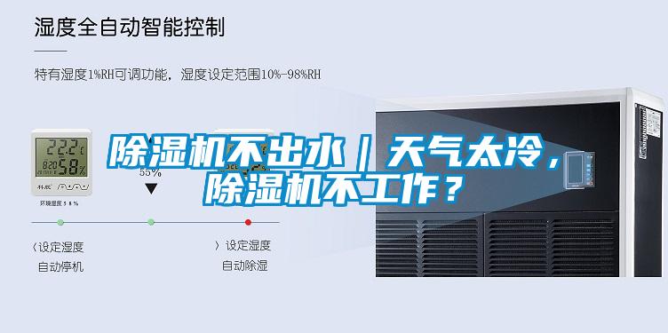 除濕機不出水｜天氣太冷，除濕機不工作？