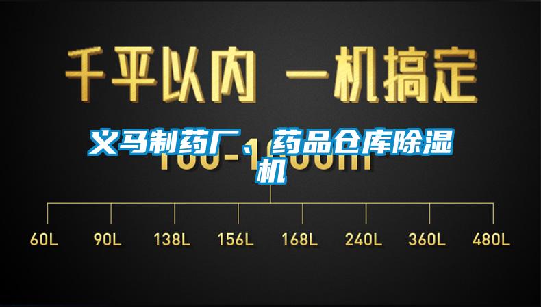 義馬制藥廠、藥品倉庫除濕機(jī)