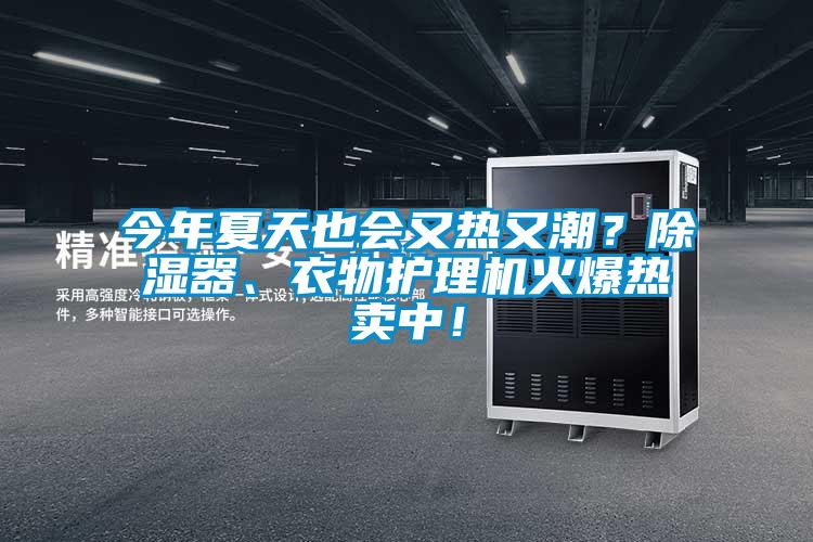 今年夏天也會又熱又潮？除濕器、衣物護理機火爆熱賣中！