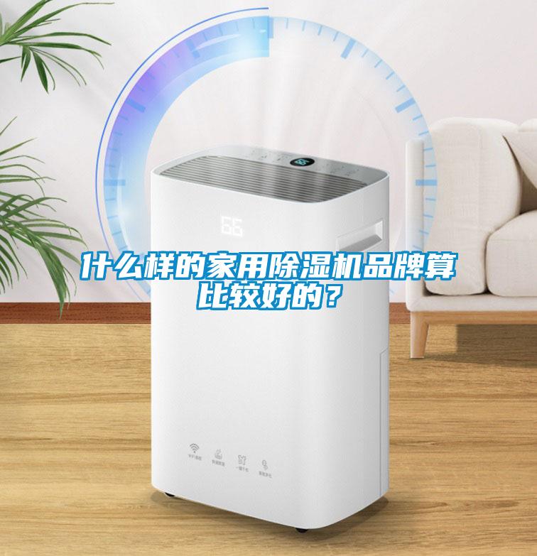 什么樣的家用除濕機品牌算比較好的？