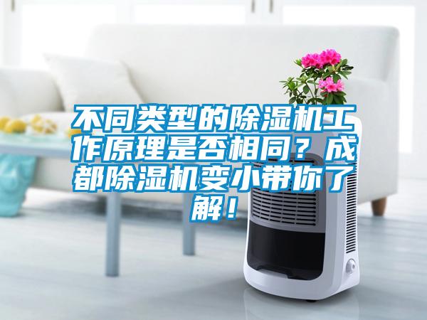 不同類型的除濕機(jī)工作原理是否相同？成都除濕機(jī)變小帶你了解！