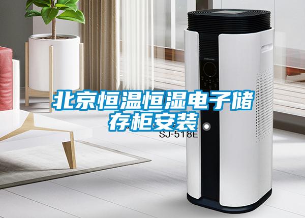 北京恒溫恒濕電子儲存柜安裝