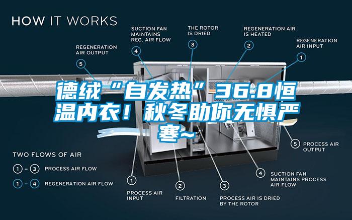 德絨“自發(fā)熱”36.8恒溫內(nèi)衣！秋冬助你無懼嚴(yán)寒~