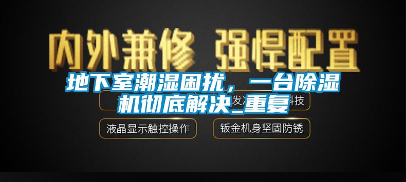 地下室潮濕困擾，一臺(tái)除濕機(jī)徹底解決_重復(fù)