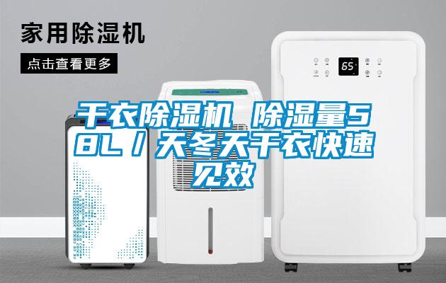 干衣除濕機(jī) 除濕量58L／天冬天干衣快速見效