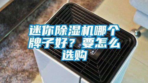 迷你除濕機哪個牌子好？要怎么選購