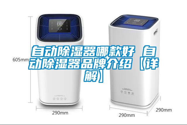 自動除濕器哪款好 自動除濕器品牌介紹【詳解】