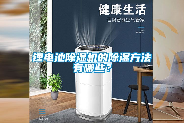 鋰電池除濕機(jī)的除濕方法有哪些？