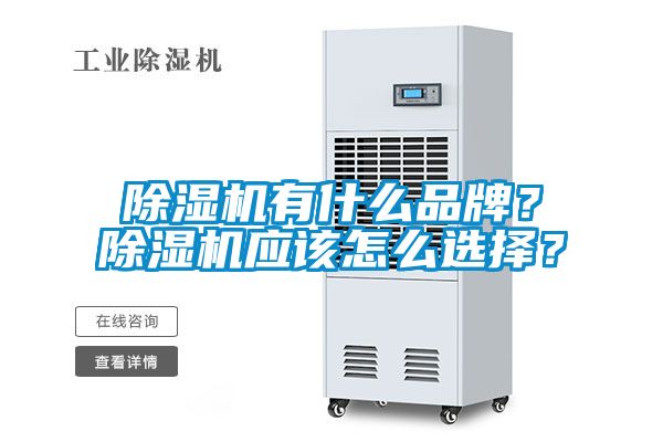 除濕機有什么品牌？除濕機應該怎么選擇？