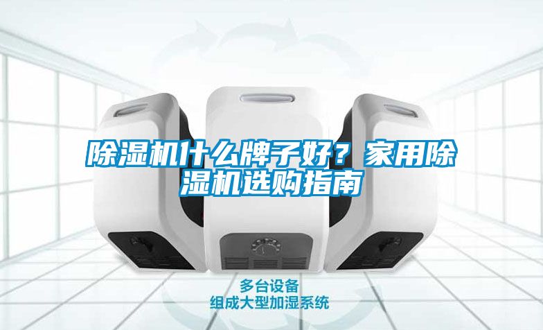 除濕機什么牌子好？家用除濕機選購指南