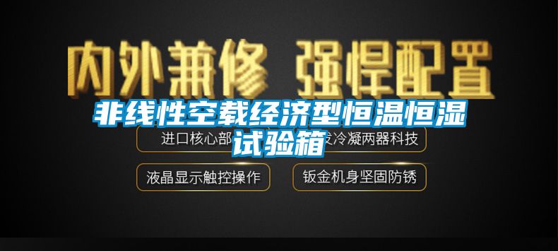 非線性空載經(jīng)濟(jì)型恒溫恒濕試驗(yàn)箱