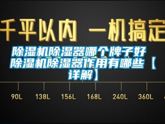 企業(yè)新聞除濕機(jī)除濕器哪個(gè)牌子好 除濕機(jī)除濕器作用有哪些【詳解】